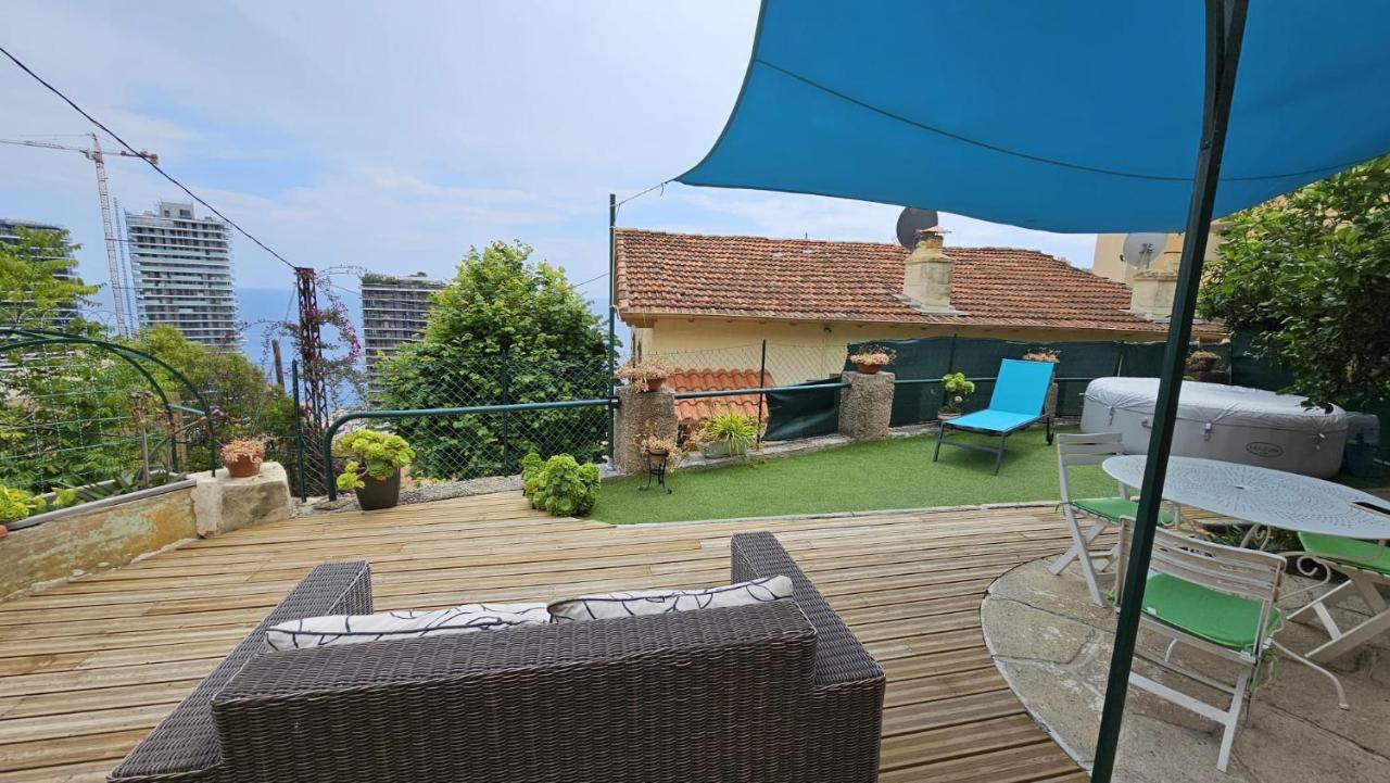 Maison Avec Jardin, Vue Mer Aux Portes De Monaco Beausoleil Eksteriør bilde